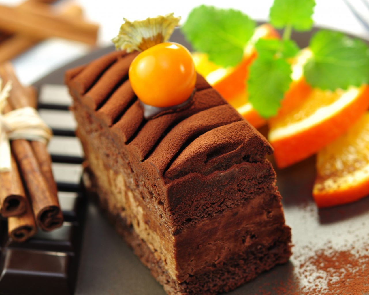 Торт с ванилью