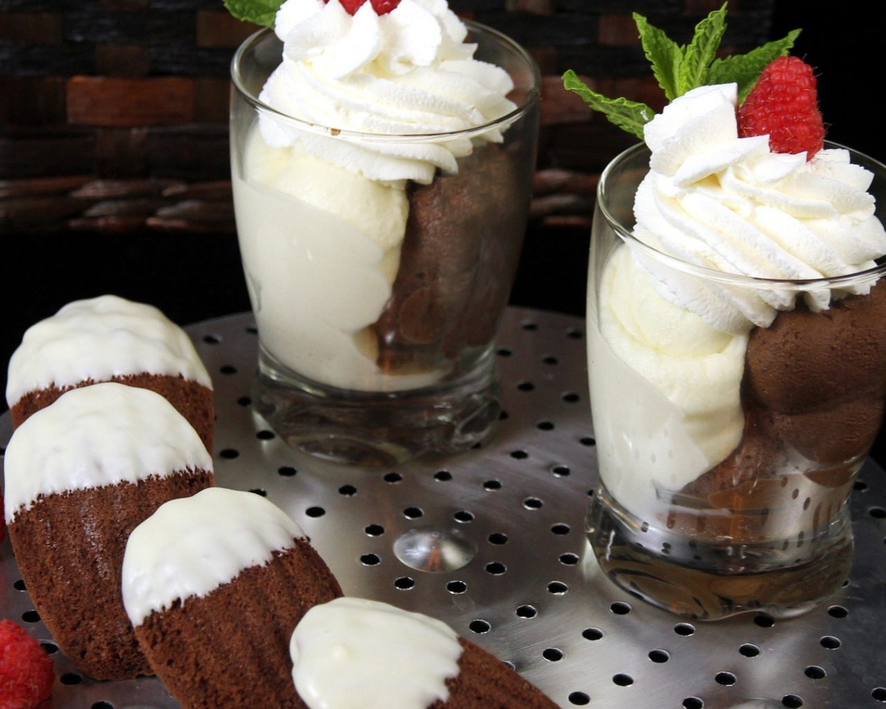 Шоколадное мороженное