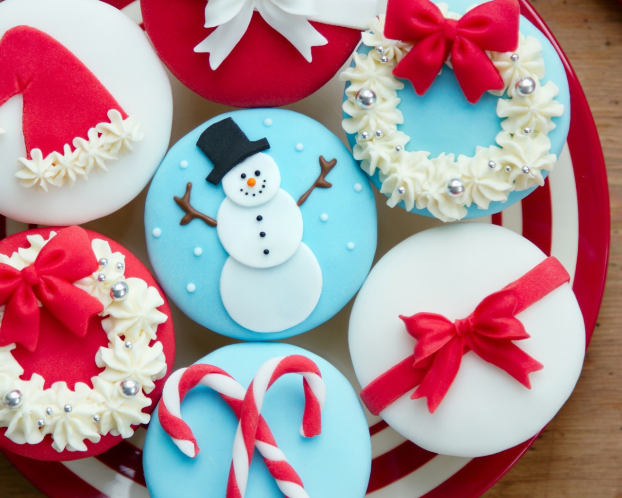 Новогоднее печенье