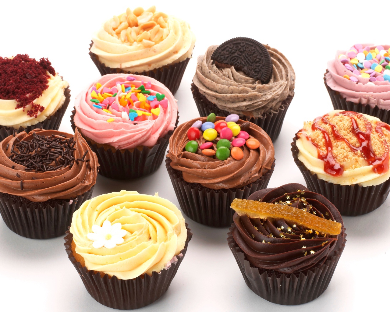 Крем в корзиночках