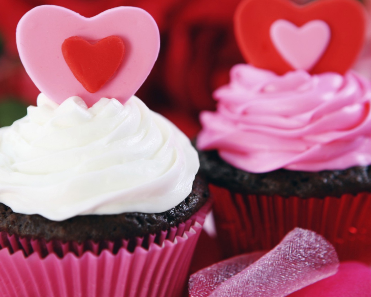 Кексы с нежным кремом