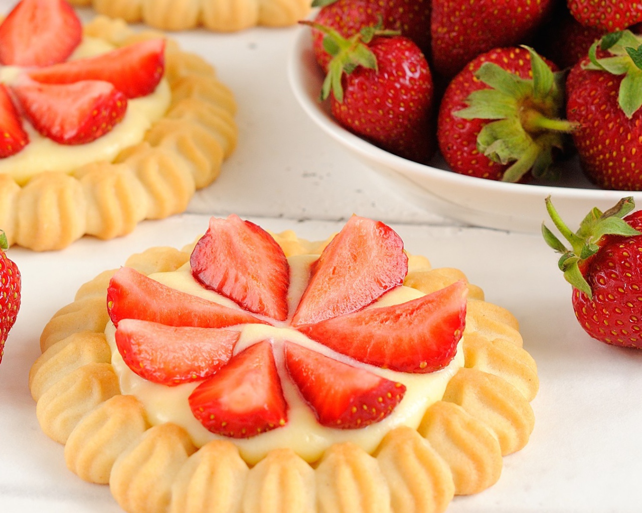 Клубничный десерт