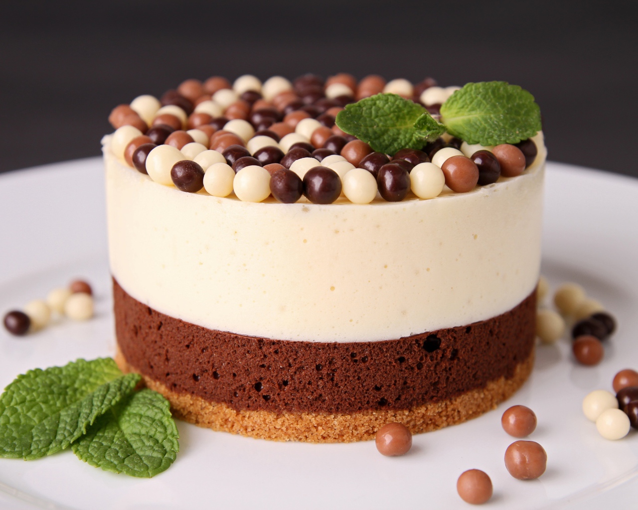 Трехслойный торт