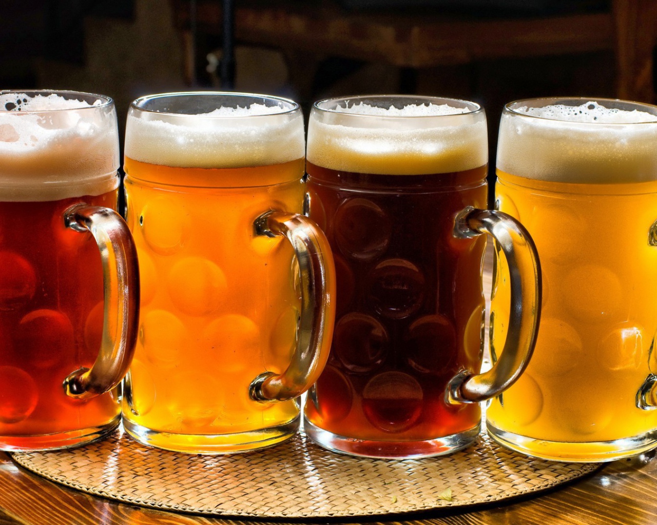 Несколько видов пива