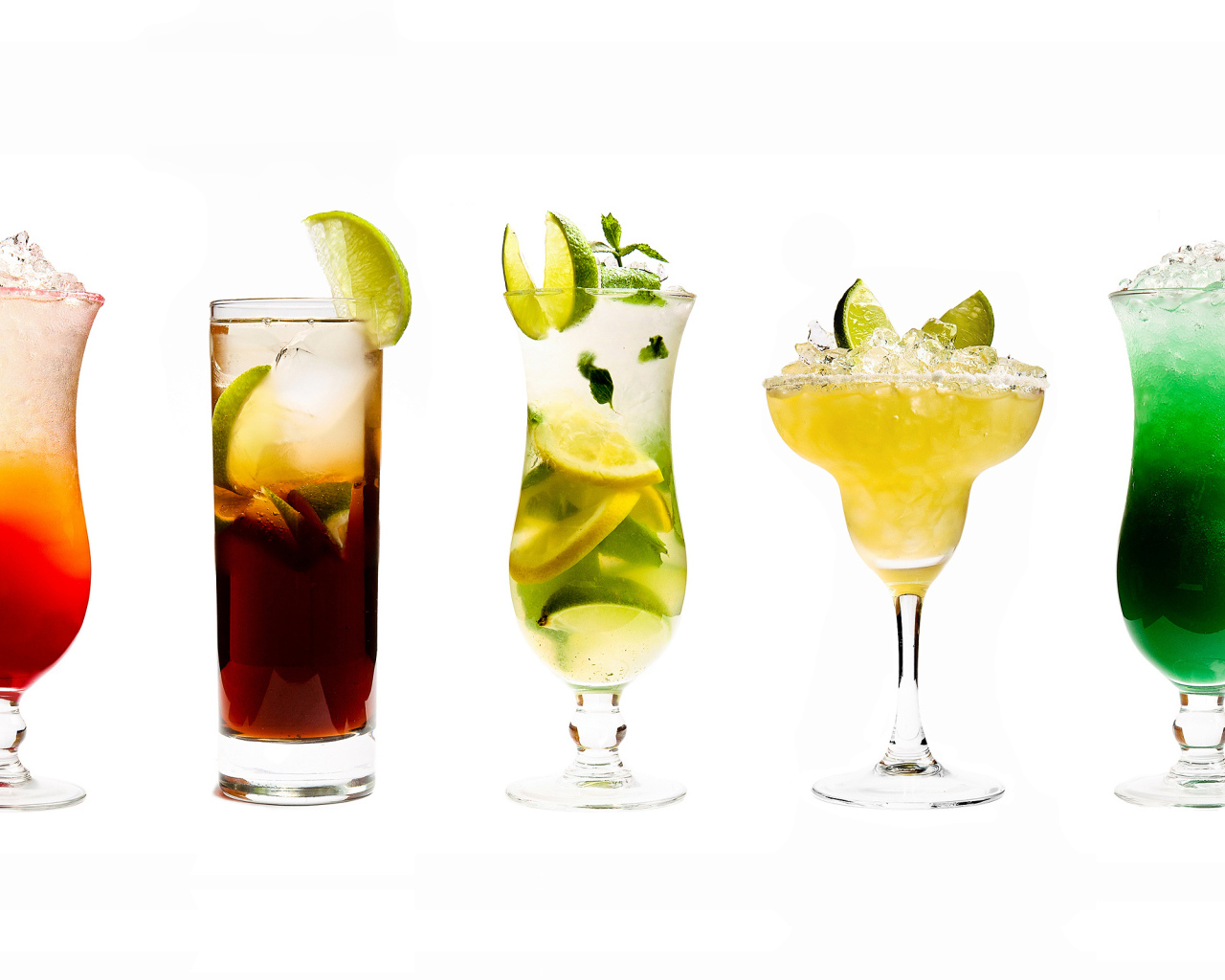 Пять сортов коктейля