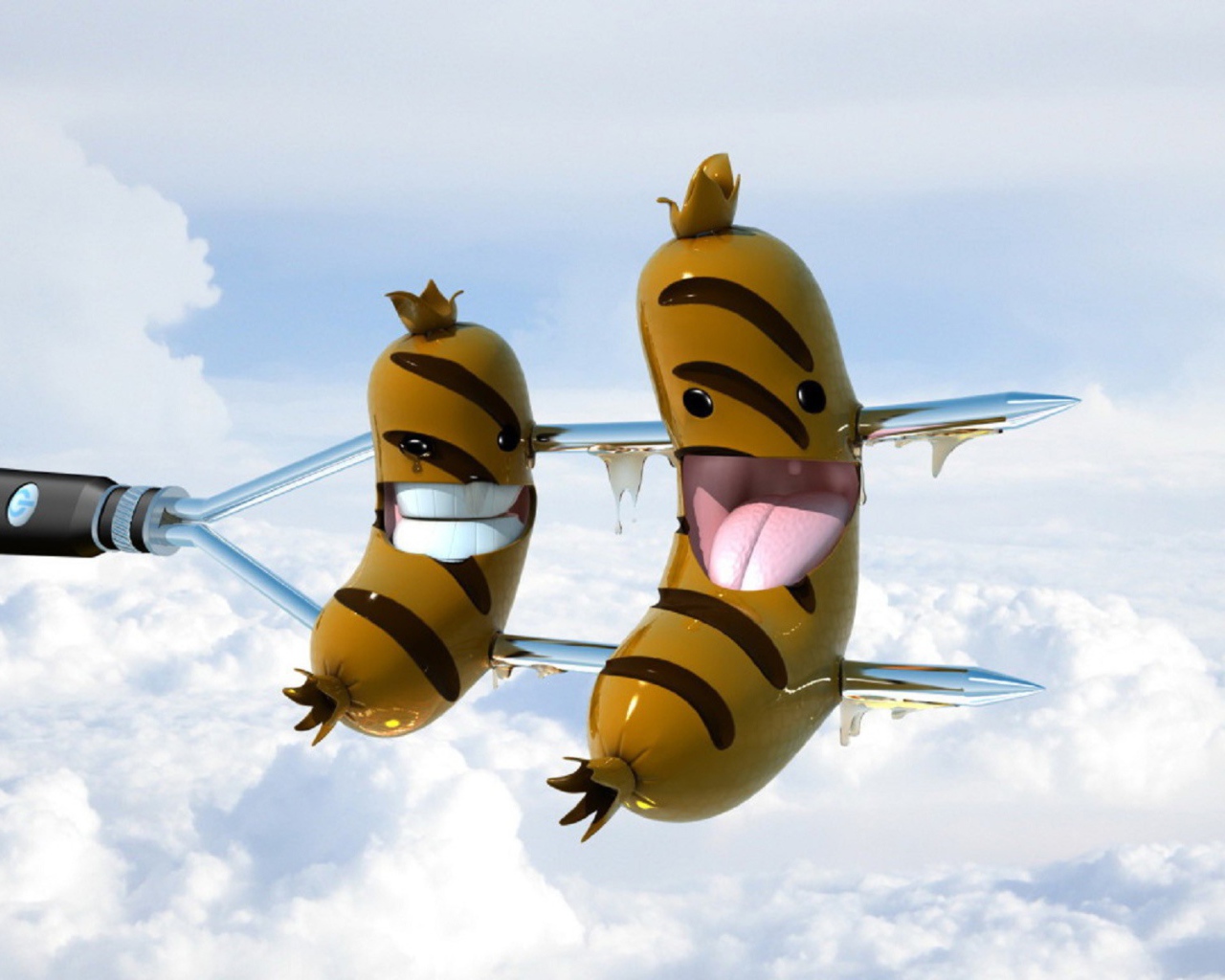 Жареные колбаски