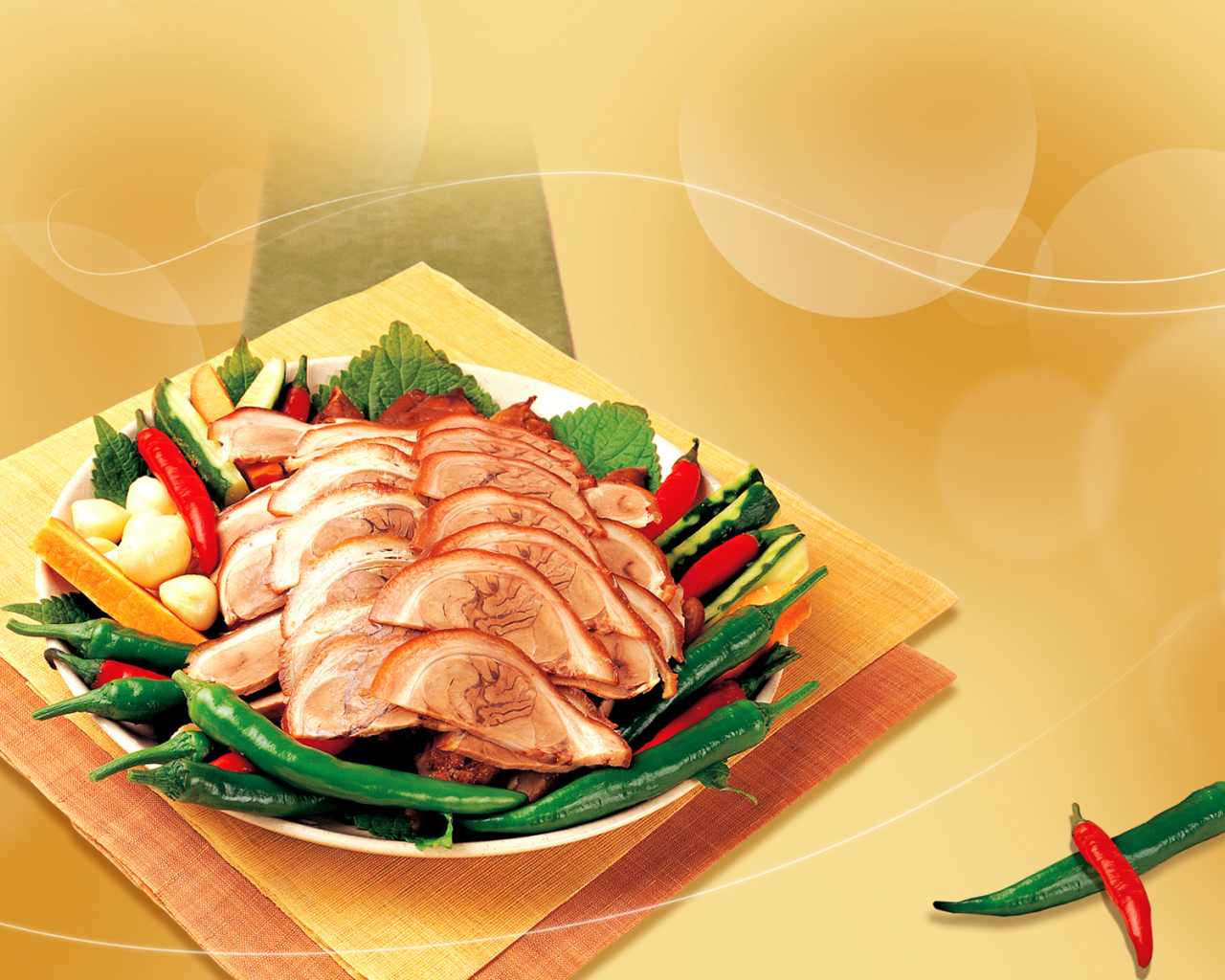 Мясо с перцем