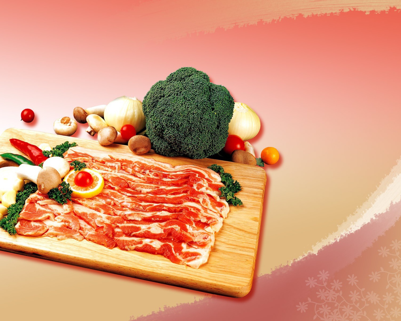 Мясо и овощи