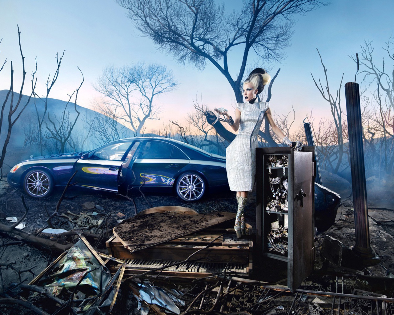 Сейф на развалинах