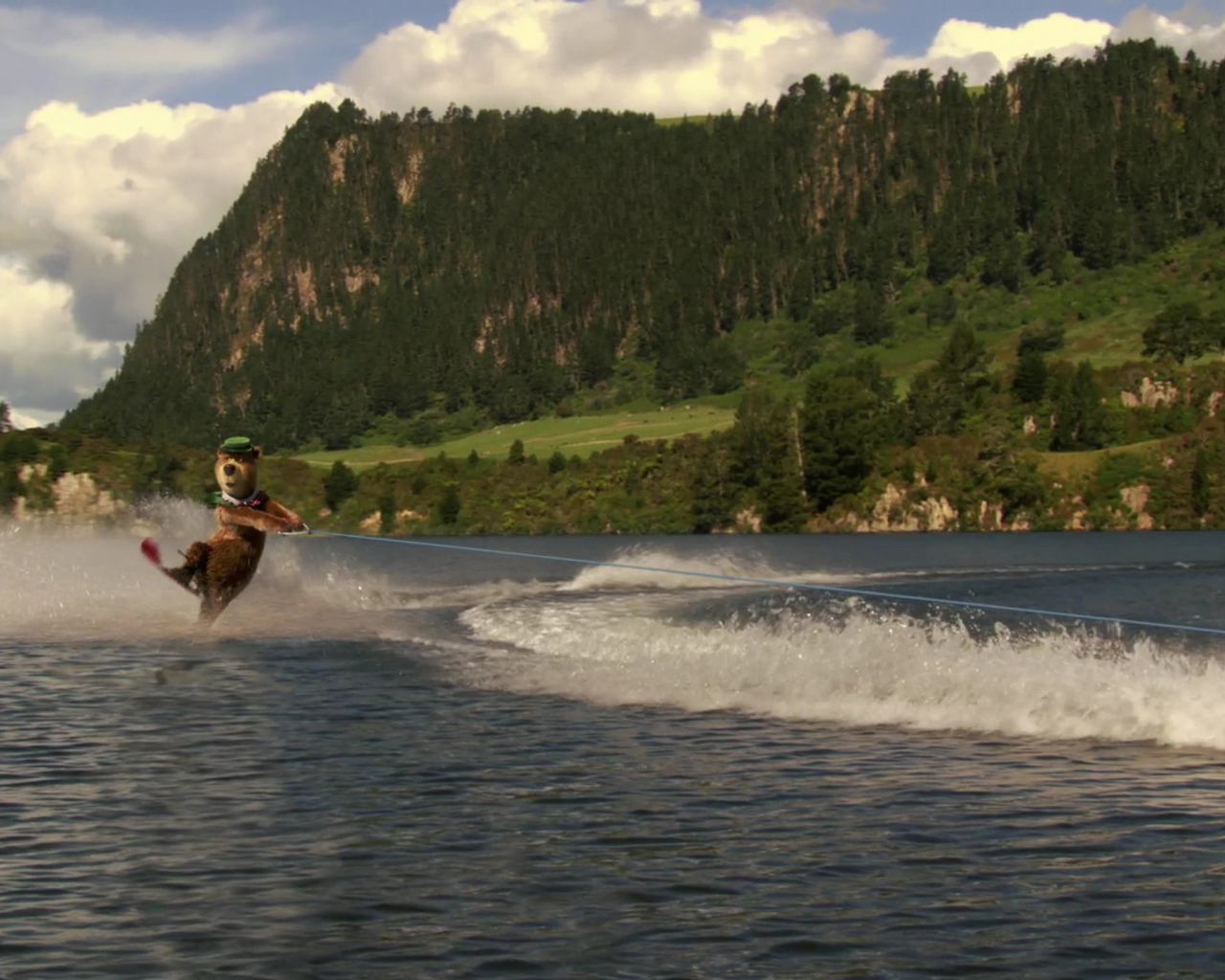 Медведь из мультфильма