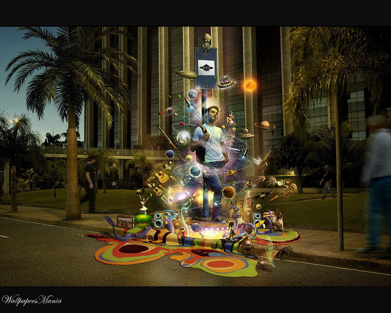 Человек с музыкой