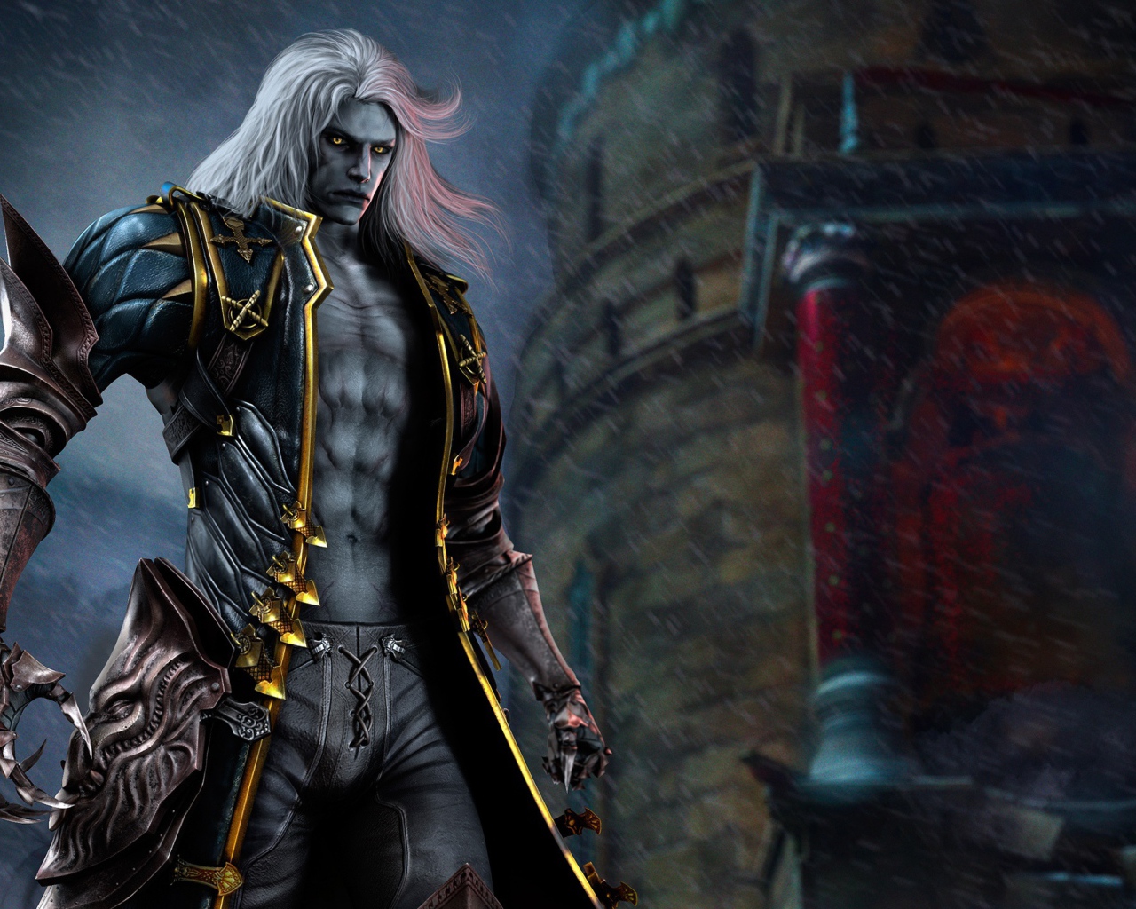 Алукард в Сastlevania lords of shadow 2