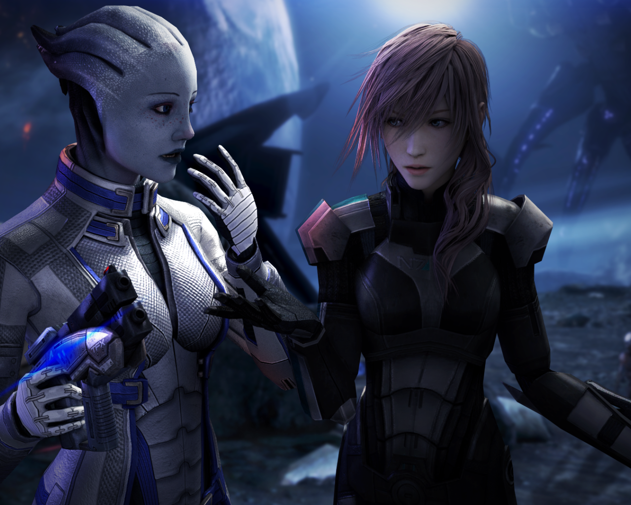 Асари в видео игре Mass Effekt