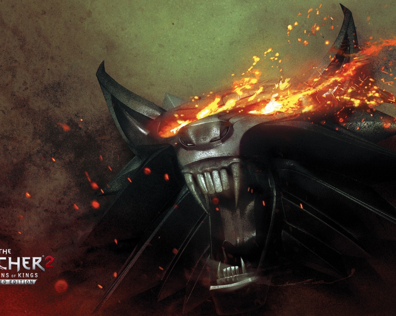 Горящие глаза в игре Ведьмак