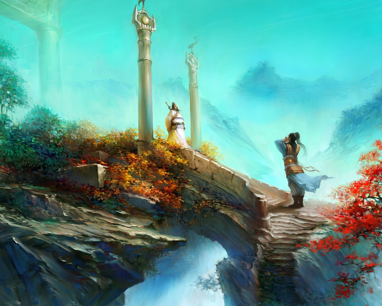 Игра Mountain temple jade dynasty