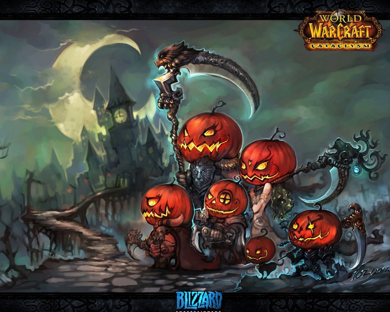 Тыквы из видео игры