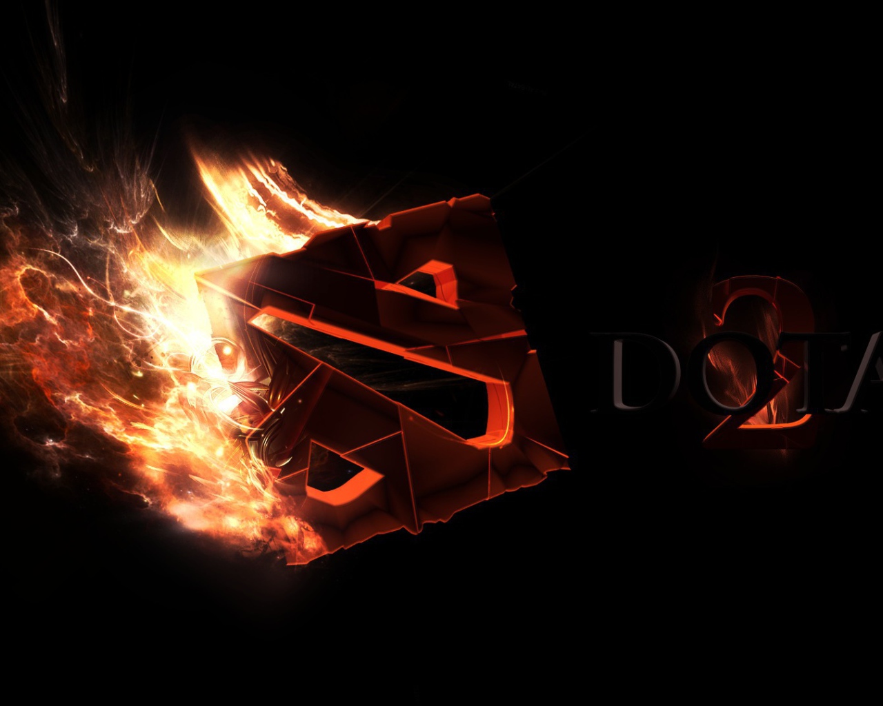 Заставка игры Дота 2