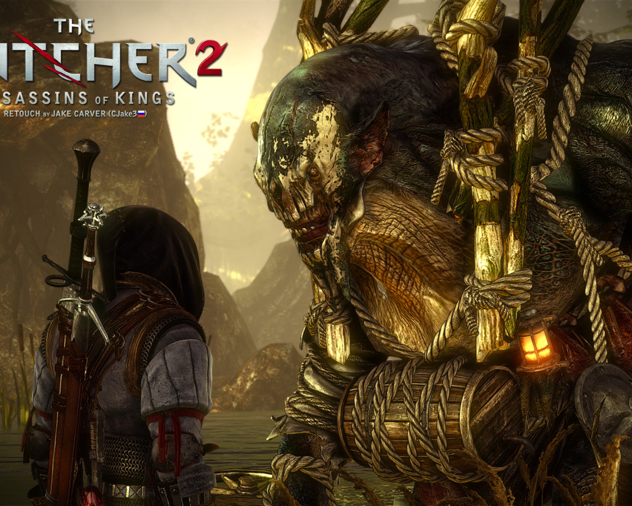 Ведьмак 2 прохождение тролля. Лесной тролль ведьмак 2. Ведьмак 1 конец 2 главы. Ведьмак 2 беда с троллем. Квест беда с троллем ведьмак 2.