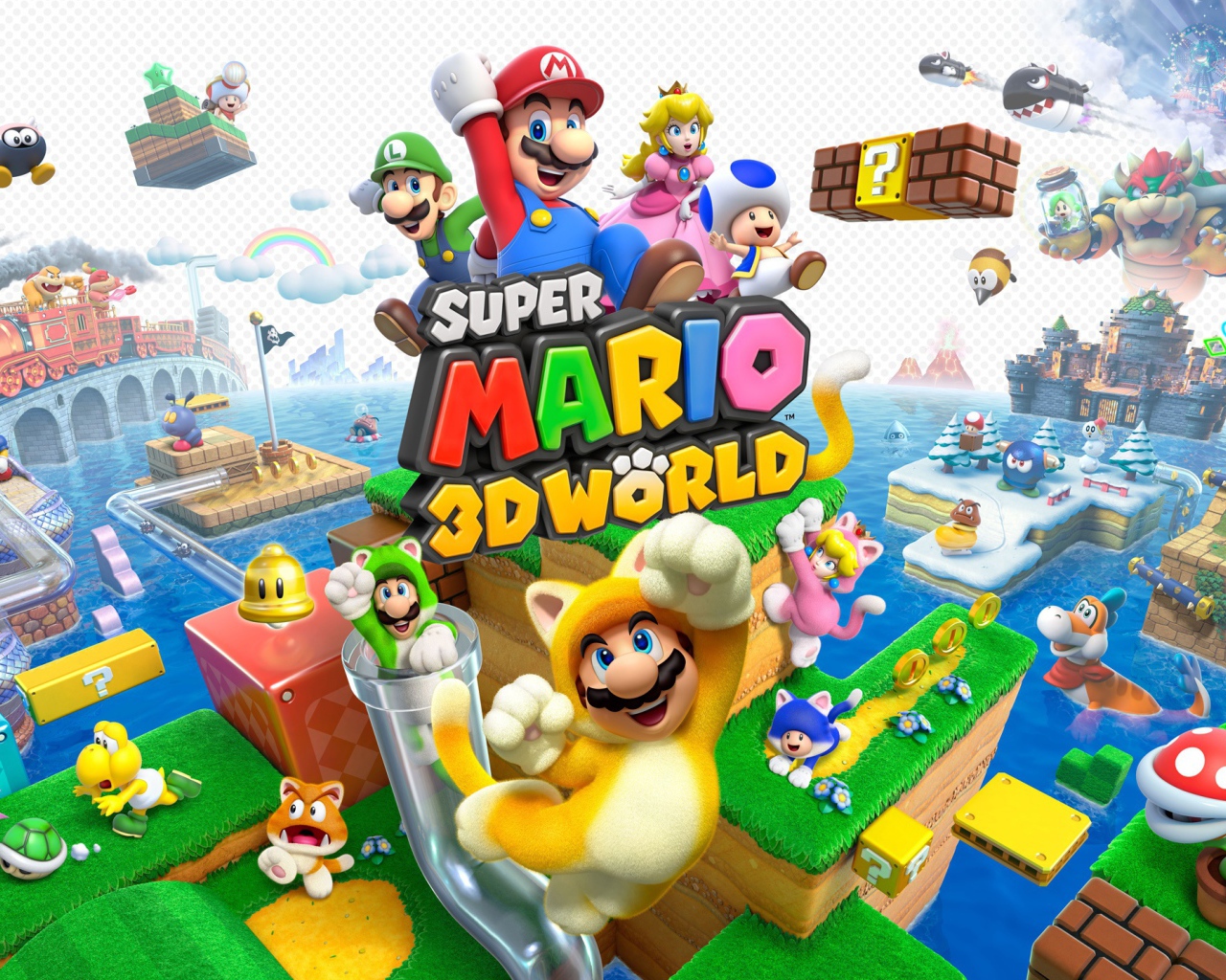Игра Super mario 3d world