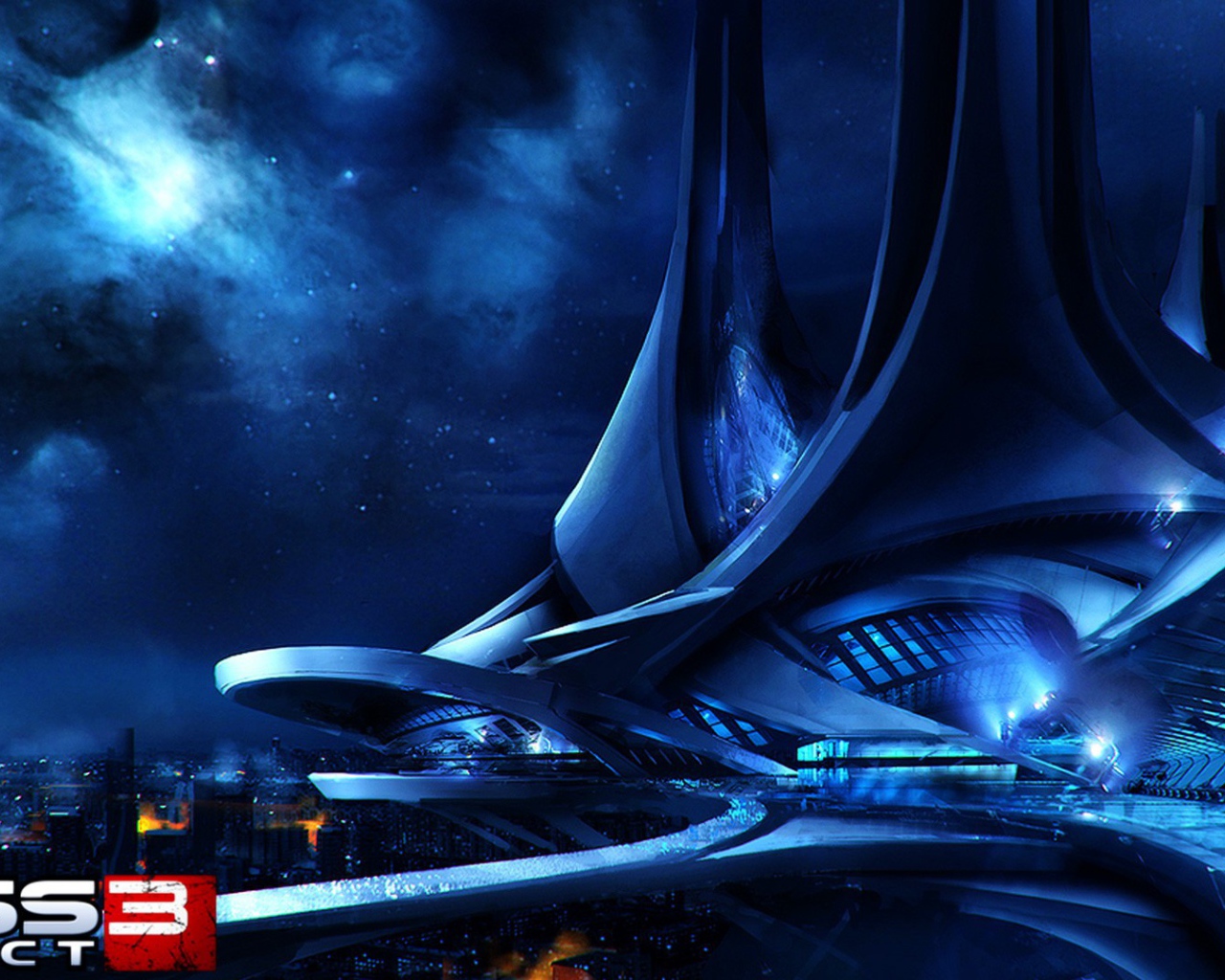 Город из видео игры