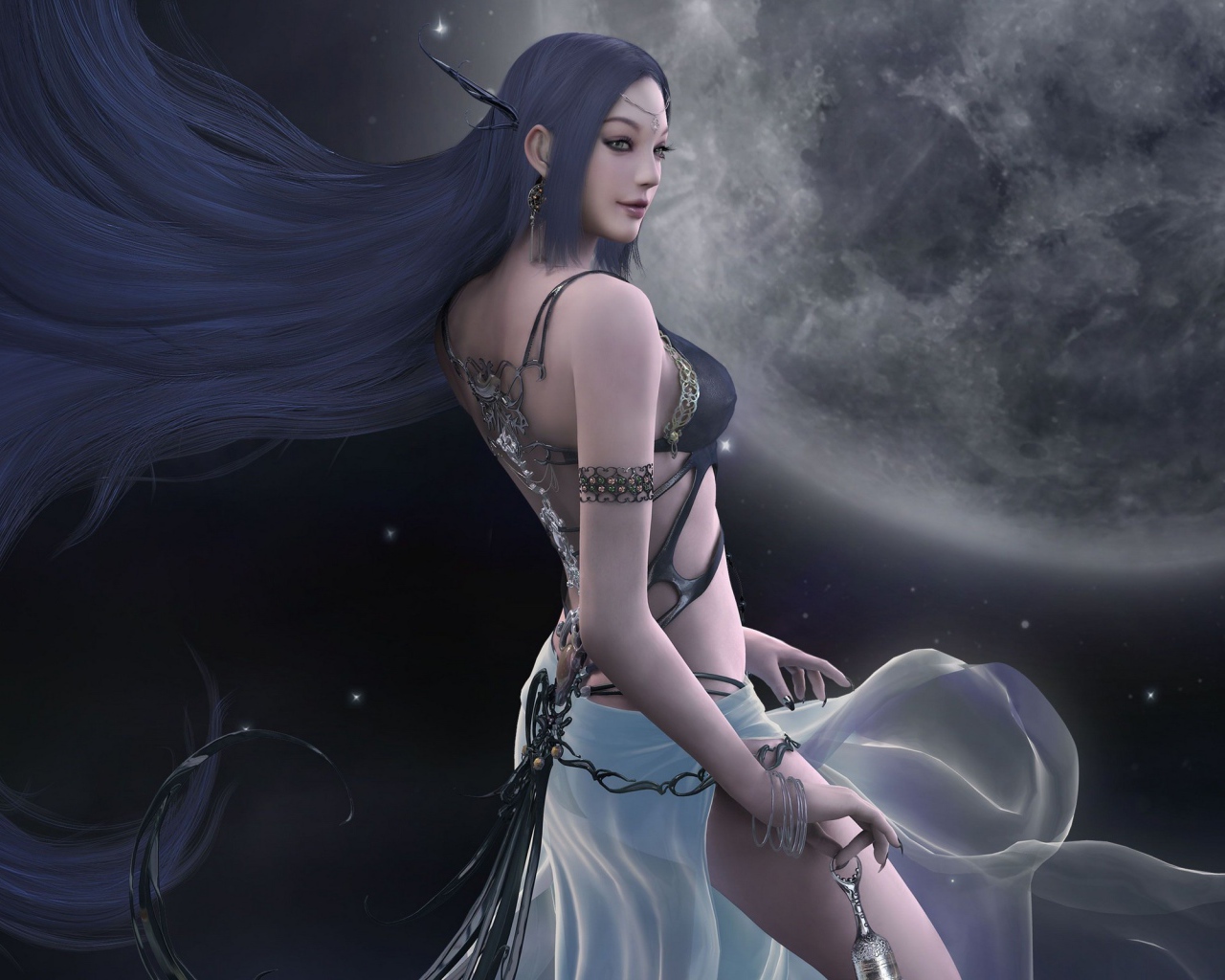 Девушка из видео игры