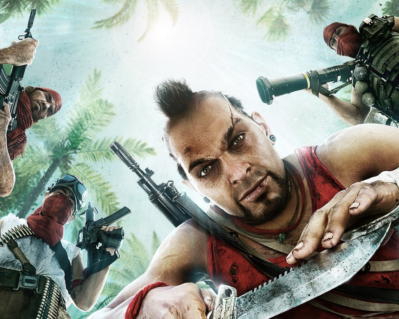 Мужчина с кинжалом