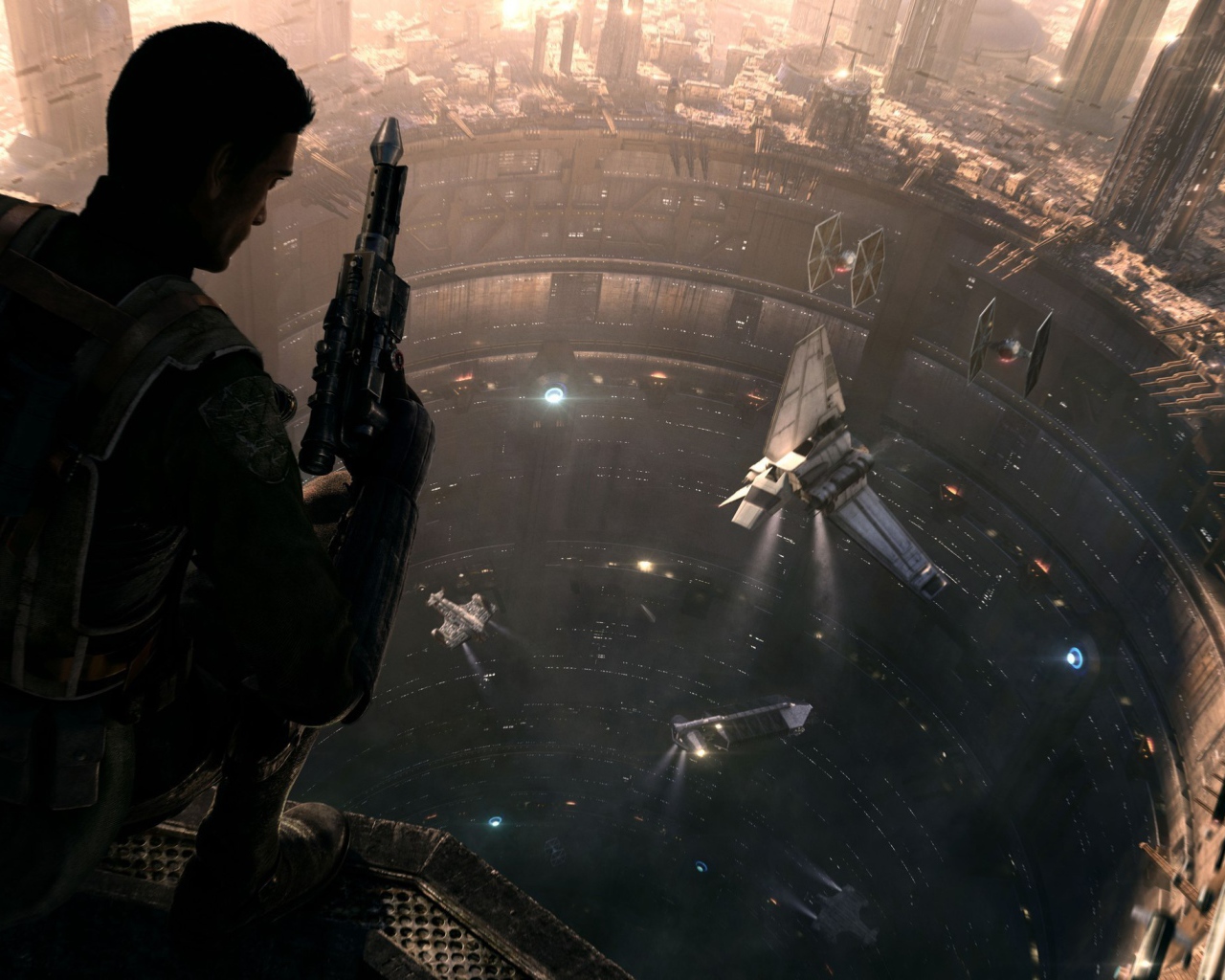 Наемник из игры Звездные войны