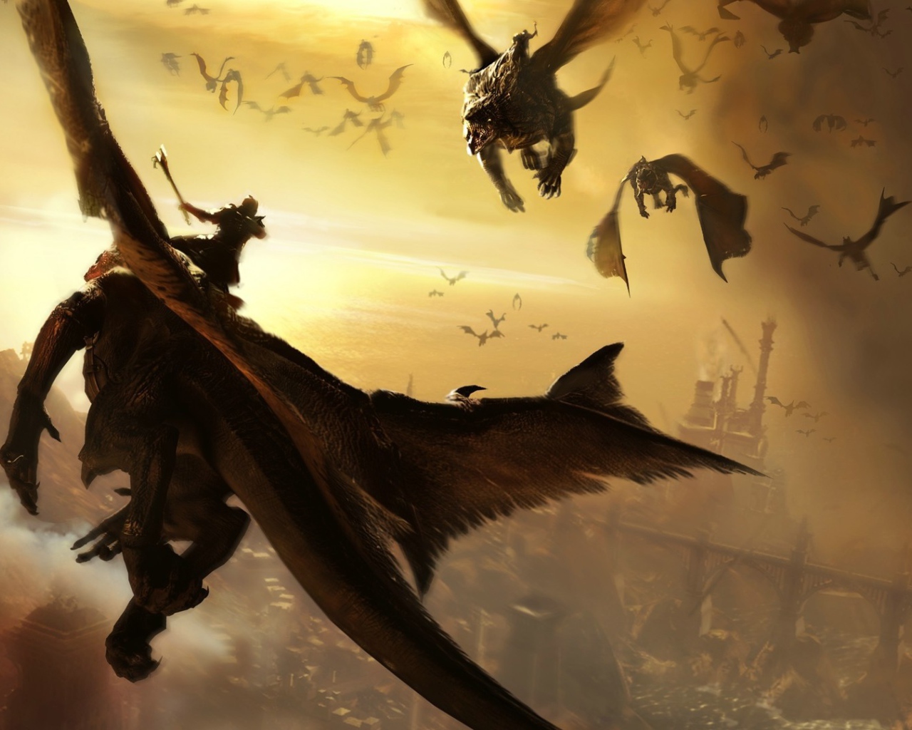 Воины на драконах