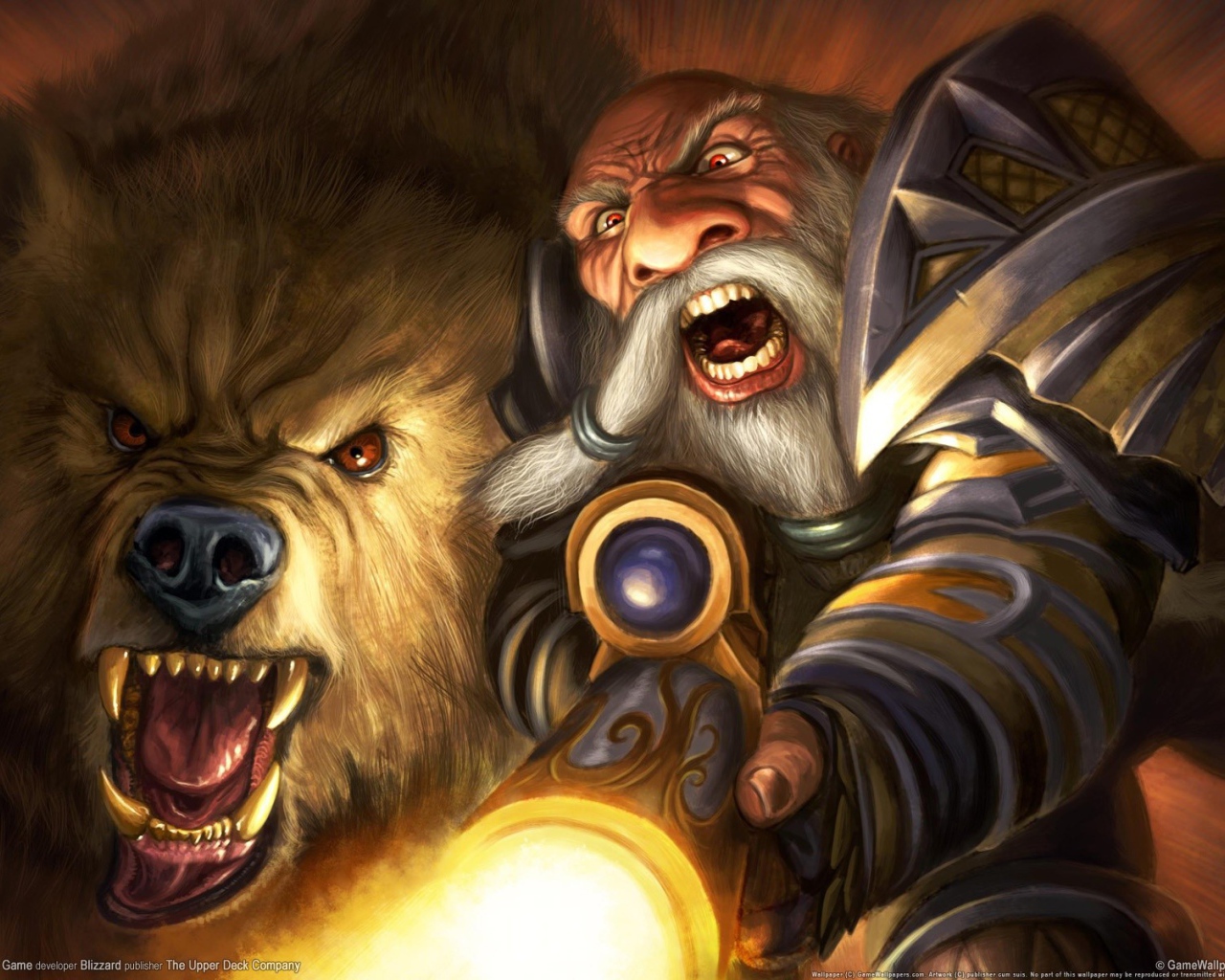 Медведь в видео игре 3D