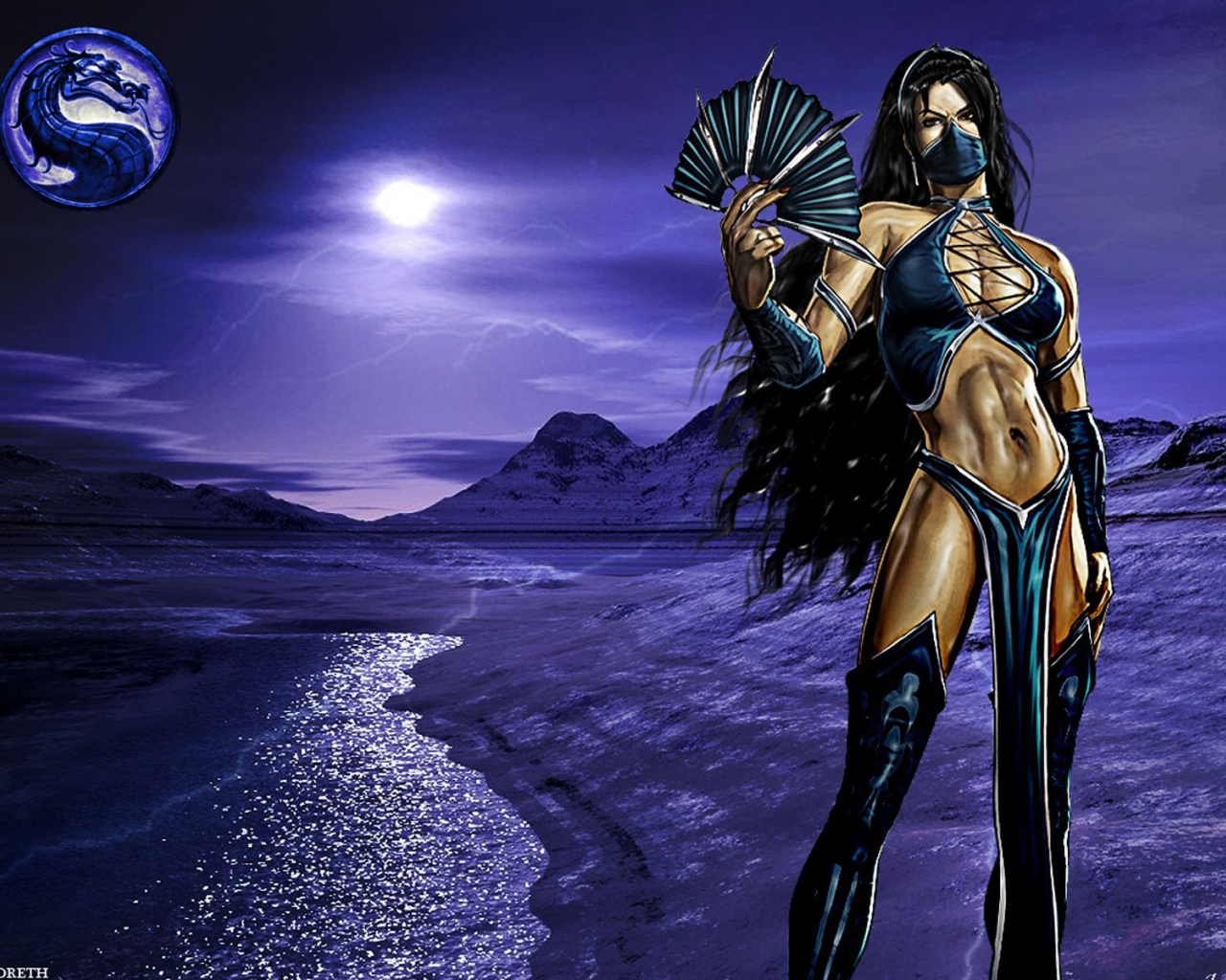 Китана Морталь из игры