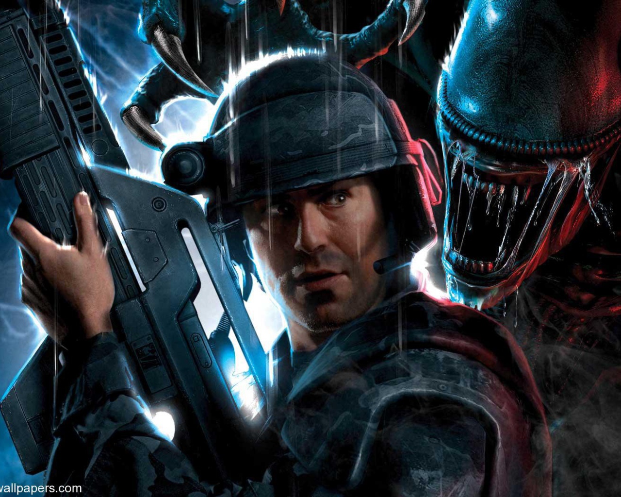 Хищник и чужой игра