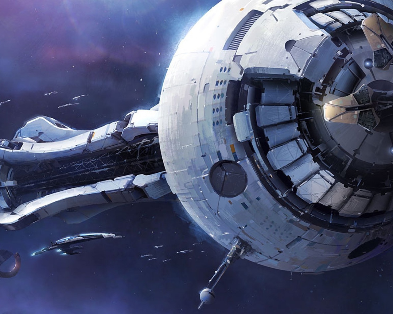 Космический корабль из видео игры