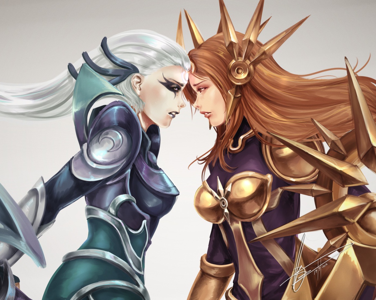 Диана и Леона в игре