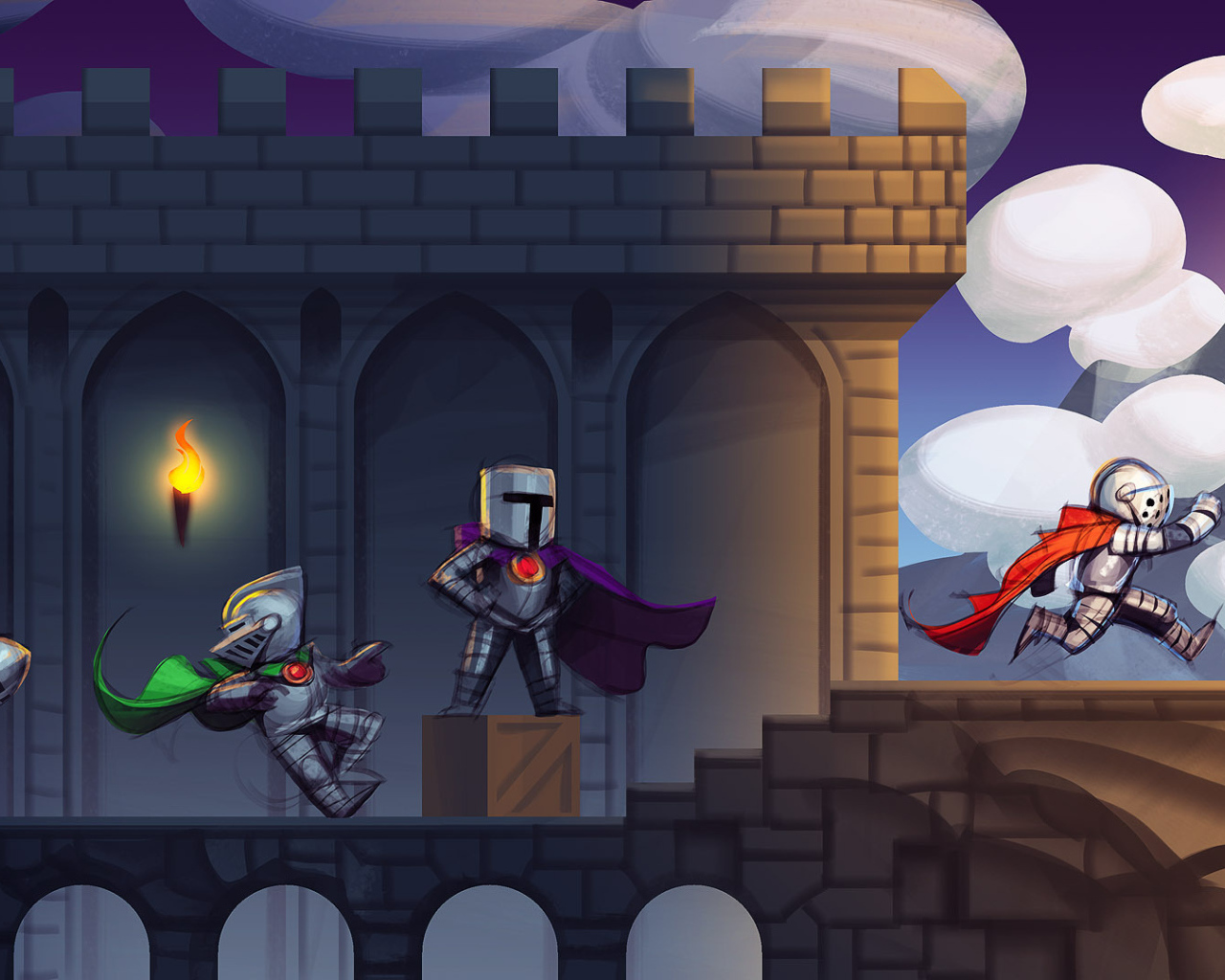 Игра с рыцарями