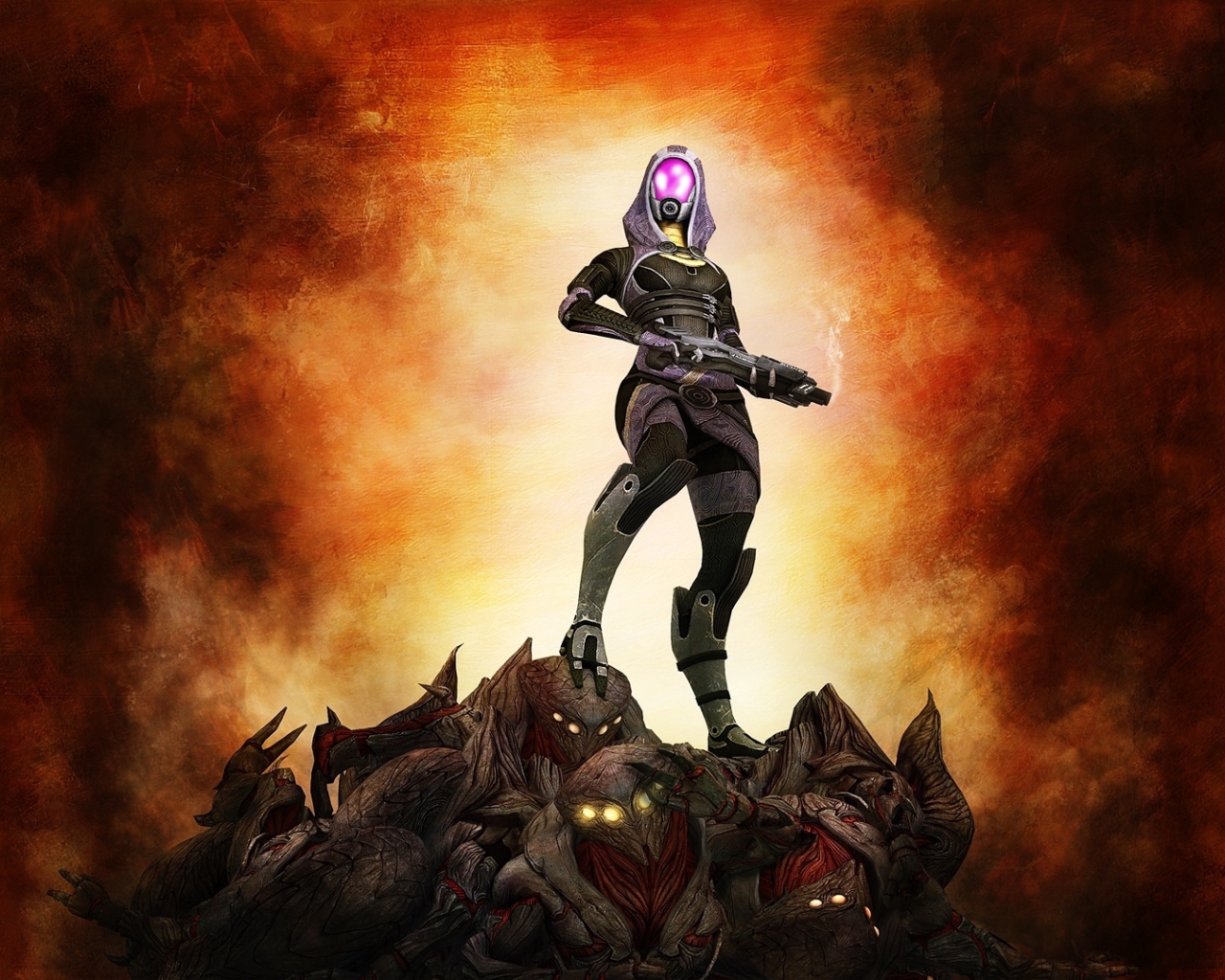 Тали из игры Масс эффект 3