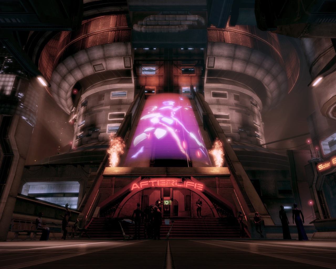 Здание из Mass Effect 2