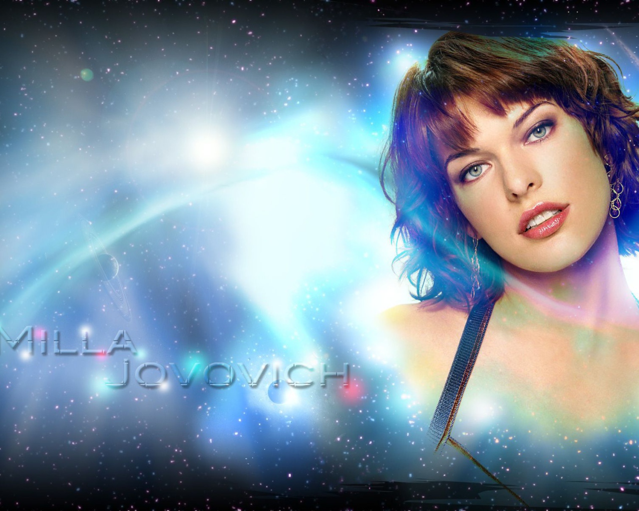 Красивая Милла Йовович
