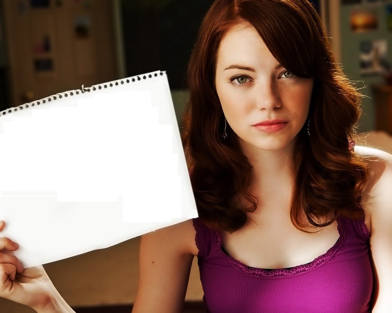 Горячая Эмма Стоун