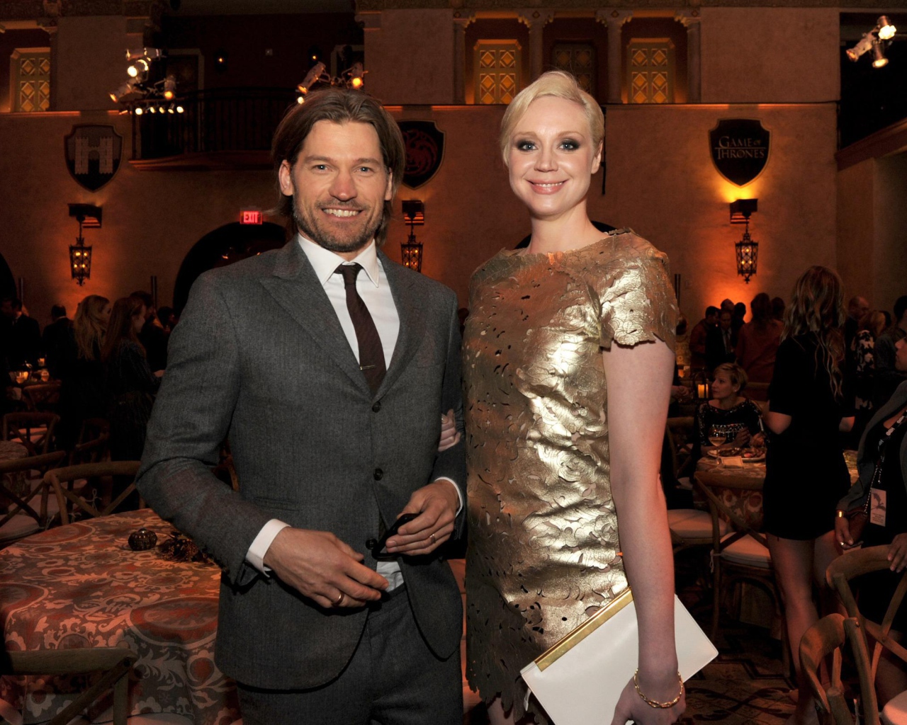 Красивая Гвендолин Кристи