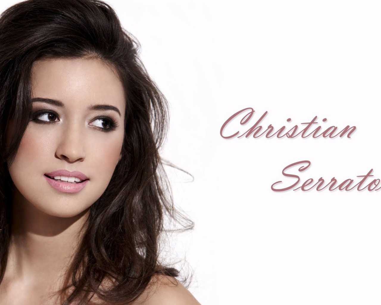 Красивая актриса Кристиан Серратос