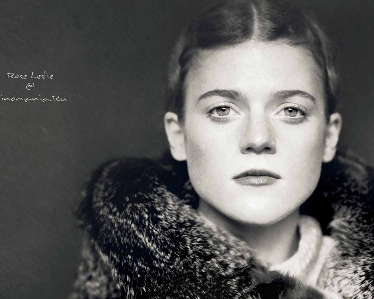 Очаровательная модель Роуз Лесли