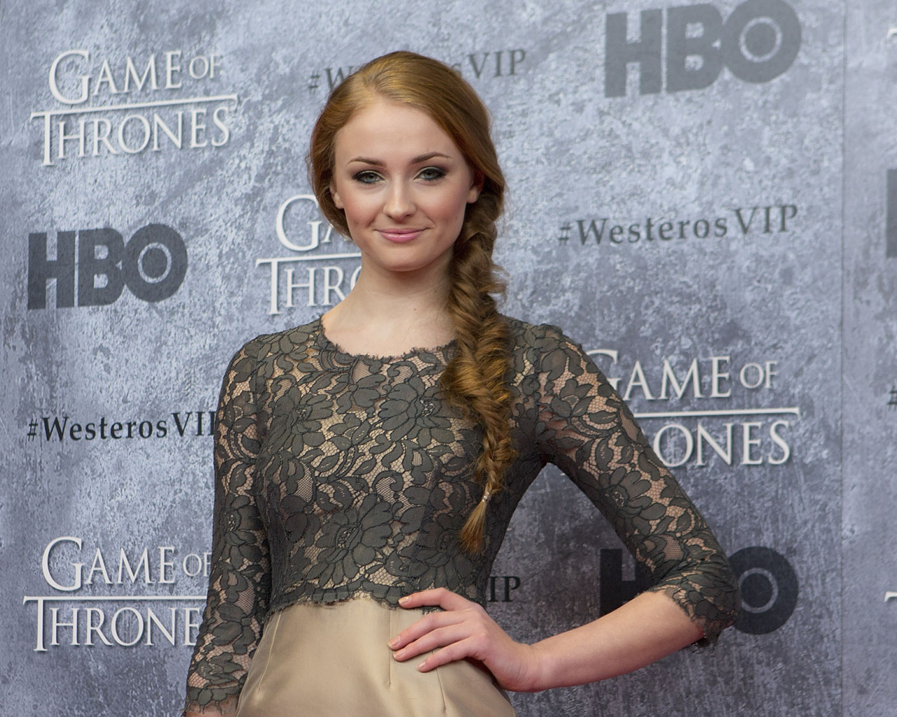 Красивая Софи Тернер