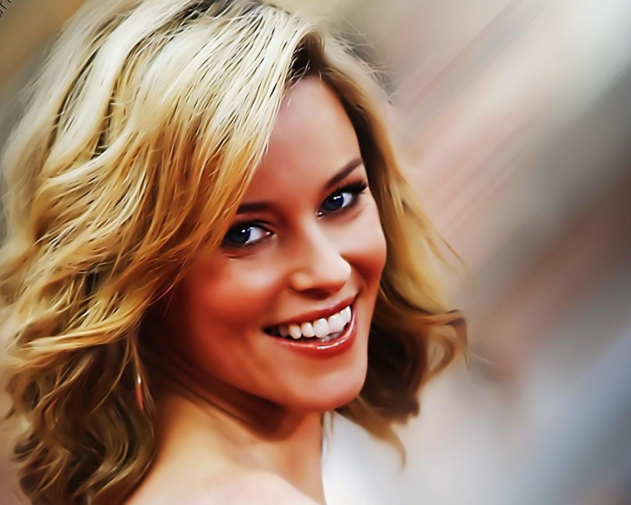 Очаровательная модель Элизабет Бэнкс