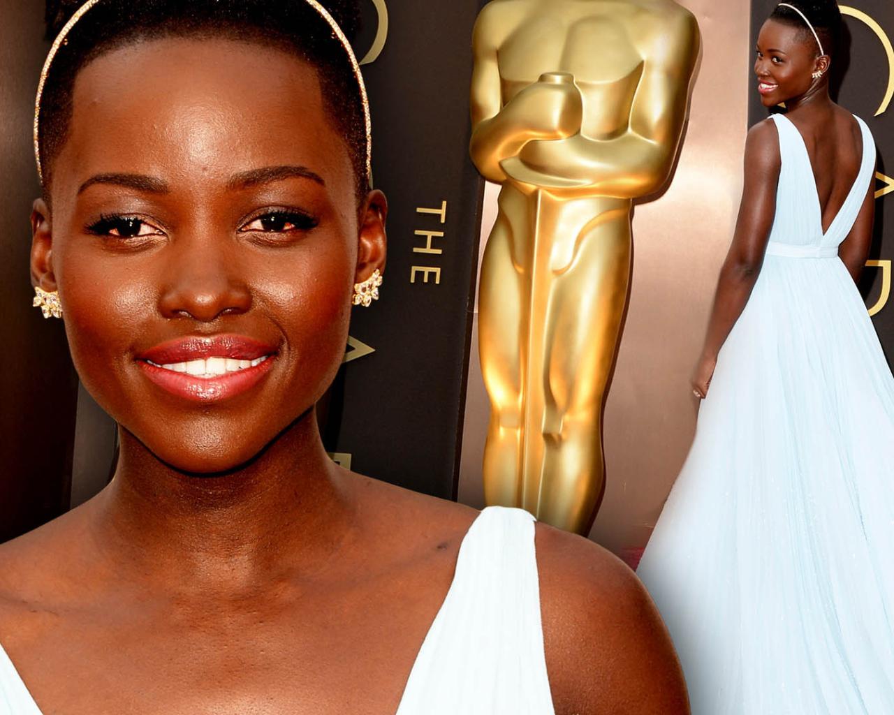 Известная модель Лупита Нионго