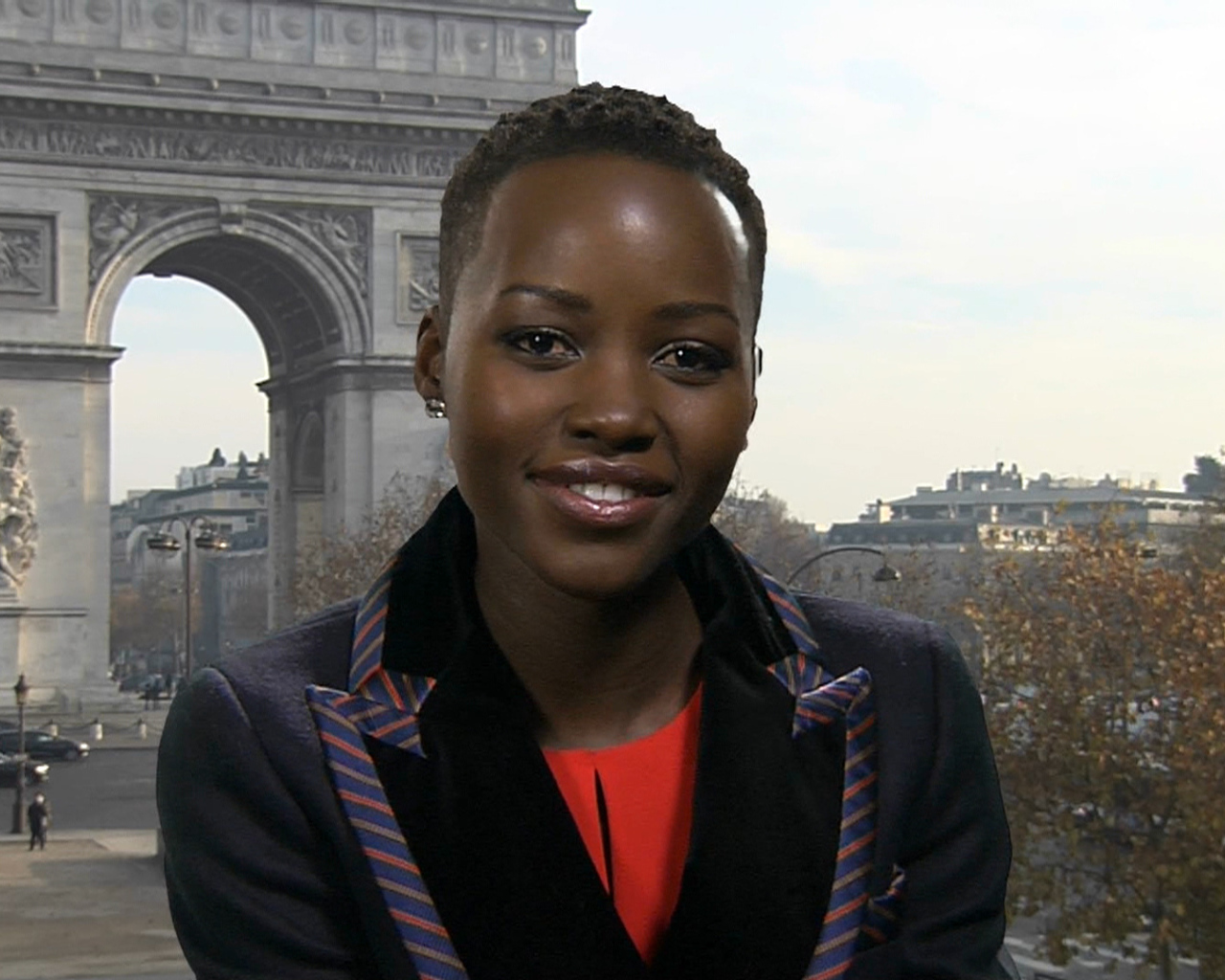 Популярная супермодель Лупита Нионго