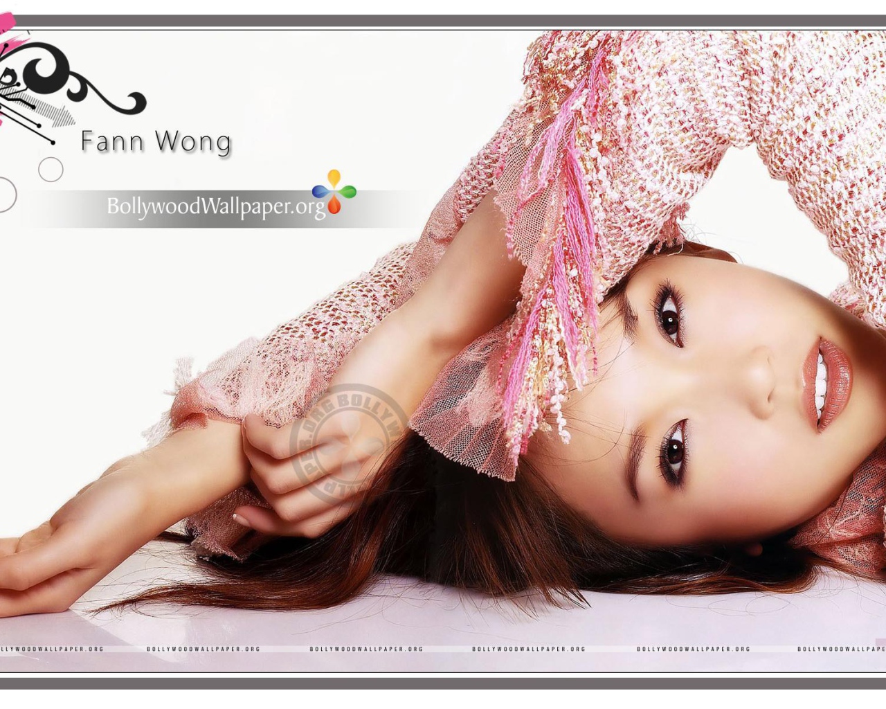 Красивая модель Фэнн Вонг