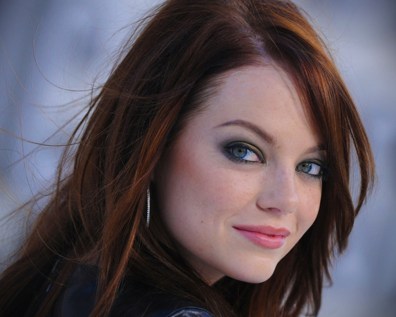 Красивая Эмма Стоун