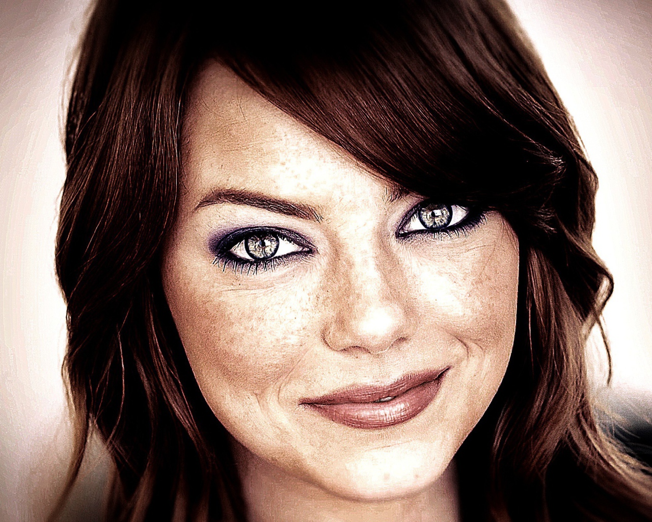 Очаровательная модель Эмма Стоун