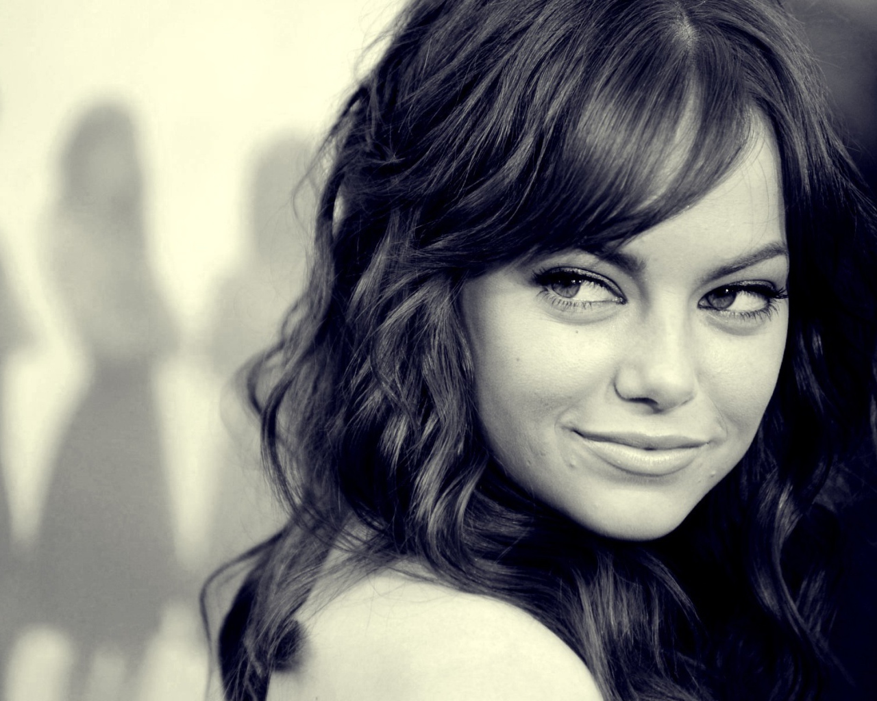 Красивая модель Эмма Стоун