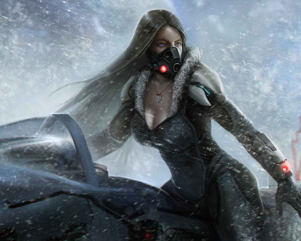 Снежная девушка с затерянной планеты